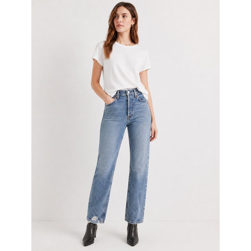 Citizens of Humanity Charlotte 27 High Rise Straight Leg Jeans 90s